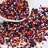 Baking Paint Glass Seed Beads SEED-S042-05B-49-1