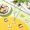 32Pcs 4 Styles Cartoon Resin Pendants RESI-CJ0003-38-6