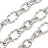 304 Stainless Steel Figaro Chains SA-CBA6E2D-01P-1