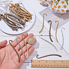 60Pcs 3 Colors Tibetan Style Zinc Alloy Bookmarks FIND-SC0022-42-3