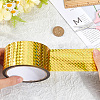 50M Laser Shining Bopp Plastic Scrapbook Decorative Adhesive Tapes AJEW-WH20002-57B-03-3