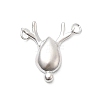 Christmas 925 Sterling Silver Deer Charms STER-A048-10S-2
