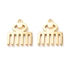 Brass Pendants KK-J278-15G-1
