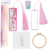 DIY Bookmarks Embroidery Starter Kit DIY-WH20816-004D-7