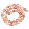 Dyed Natural Pink Jade Beads Strands GG-CBAD029-A12-8mm-5