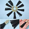 18Pcs PU Imitation Leather Tassel Pendants FIND-CL0001-71A-7