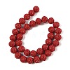 Synthetic Coral Carved Beads Strands CORA-U003-05A-2