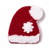 Christmas Hat Cloth Snap Hair Clips PHAR-G003-09-1
