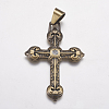304 Stainless Steel Big Pendants STAS-P225-072AB-1