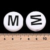 Opaque Acrylic European Beads AC-CBA3BDD-01M-3