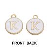 Golden Plated Alloy Charms ENAM-SZ0001-25A-K-2