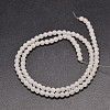 Natural White Jade Round Bead Strands G-P072-08-4mm-2