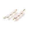 Natural Freshwater Pearl Beaded Pendants PA-CBAF2FA-03G-A01-2