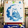 PET Plastic Drawing Painting Stencils Templates DIY-WH0244-066-5
