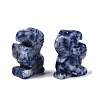 Natural Blue Spot Jasper Horse Figurine DJEW-N005-01I-2