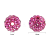  Polymer Clay Pave Rhinestone Beads RB-NB0001-07-2