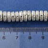 Electroplated Natural Lava Rock Beads Strands G-I360-A03-04-4