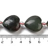 Natural African Bloodstone Beads Strands G-C150-A10-01-5