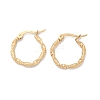 201 Stainless Steel Hoop Earrings EJEW-Q026-16G-A-2