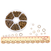 1 Box Iron Plated Jump Rings 4mm to 10mm in Diameter Antique Bronze for Jewelry Making IFIN-PH0001-06AB-NF-4
