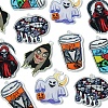 12Pcs 6 Styles Halloween Printed Acrylic Pendants OACR-FS0001-73-3