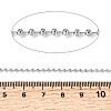 Tarnish Resistant 201 Stainless Steel Ball Chainswith Spool CHS-R008-19-100m-3