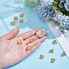 12Pcs Alloy Puppy Beads FIND-OC0014-14G-3