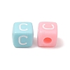 Opaque Acrylic European Beads AC-CBA7A73-01C-2