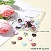 35Pcs 7 Colors Spray Painted Alloy Beads ENAM-CJ0006-11-9