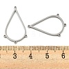 Non-Tarnish 304 Stainless Steel Chandelier Component Links STAS-B056-07P-02-3