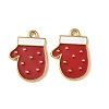 304 Stainless Steel Enamel Pendants STAS-L300-012G-34-1