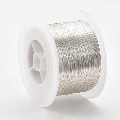 Round Copper Jewelry Wire CWIR-S003-0.4mm-02S-1