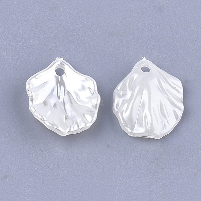 Acrylic Imitation Pearl Pendants OACR-T016-01A-1