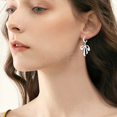 16Pcs 2 Colors 201 Stainless Steel Huggie Hoop Earrings Findings STAS-BBC0008-39D-1