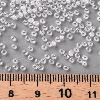 11/0 FGB Grade A Transparent Glass Seed Beads X-SEED-N001-F-238-1