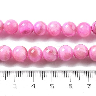 Natural Persian Jade Beads Strands G-A255-A02-02G-1