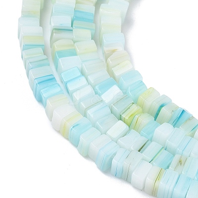 Handmade Lampwork Beads Strands LAMP-Q037-02A-06-1