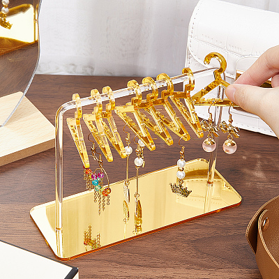 1 Set Acrylic Earring Display Stands EDIS-CP0001-12-1
