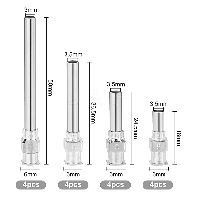 Stianless Steel Dispensing Needles STAS-BC0001-08P-1