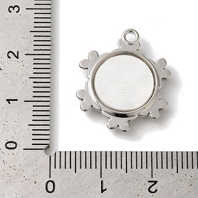 Flower Rack Plating Alloy Pendants FIND-I039-023A-P-1