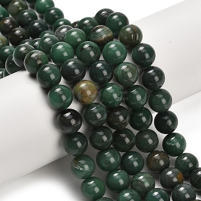 Natural African Jade Beads Strands G-F820-K02-10mm-1