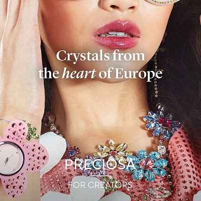 Preciosa® MAXIMA Crystal Round Stones Y-PRC-RASS47-30340-1