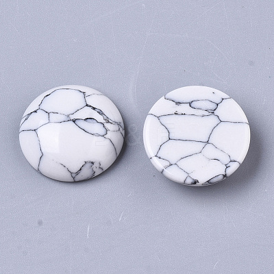 Synthetic Turquoise Cabochons TURQ-TAC0002-01-18mm-1