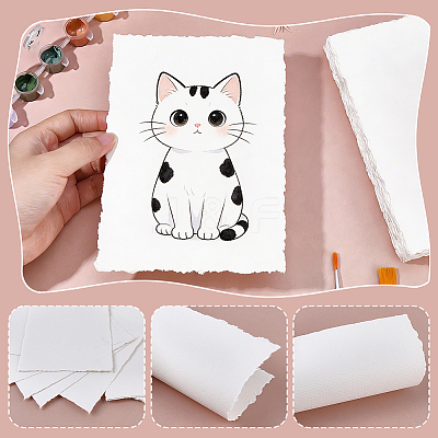 Watercolor Paper DIY-WH0591-585A-1