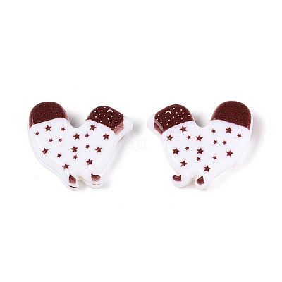 Printed Opaque Resin Beads RESI-N043-25-1