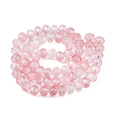 Transparent Glass Beads Strands X-GLAA-T023-10mm-A08-1