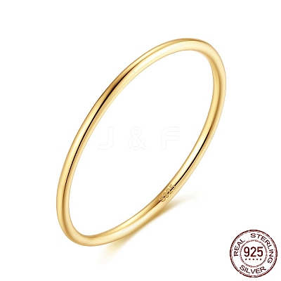 925 Sterling Silver 1mm Thin Finger Rings RJEW-C064-03B-G-1