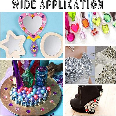 Self-Adhesive Acrylic Rhinestone Stickers DIY-FG0001-23H-1