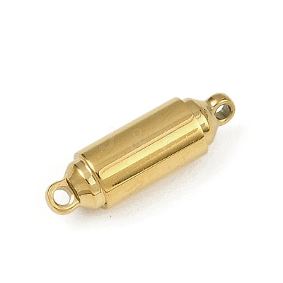 304 Stainless Steel Magnetic Clasps Hand Polished STAS-C127-10G-1