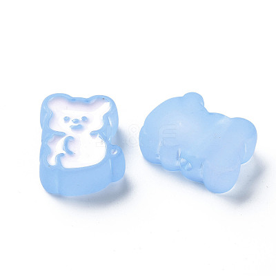 Transparent Acrylic Beads MACR-S374-07B-04-1